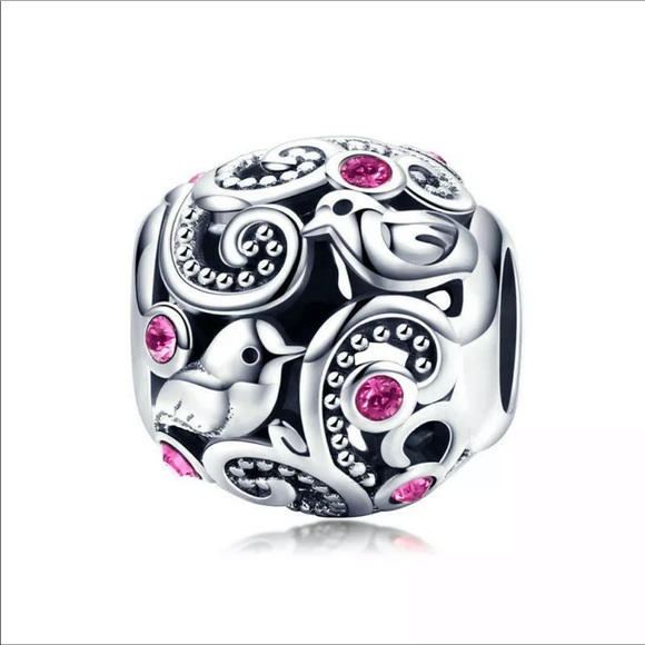 New 925-Charm Bead Fit Original Pandora Bracelet - Picture 3 of 3